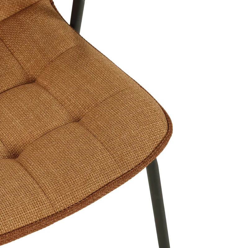 Set di 4 sedie con gamba in metallo Kaia 81x46 cm
