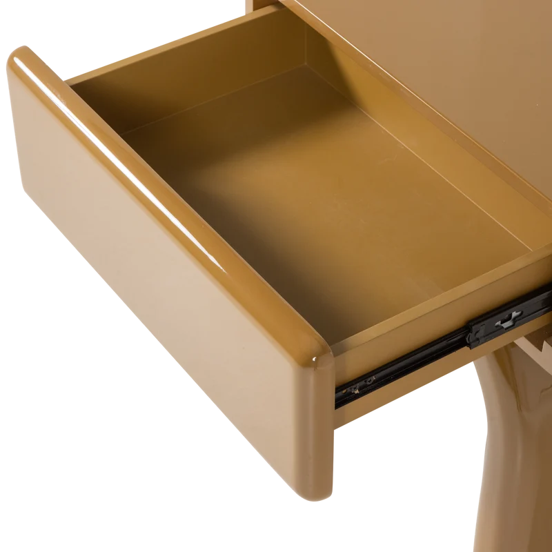 Tavolino in legno massello di pino giallo miele Zest 57x40 cm