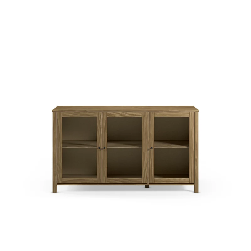 Madia 3 ante in legno di pino Herity 142x80 cm