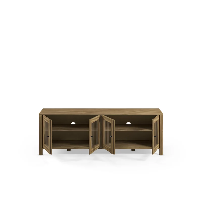 Mobile TV 4 ante in legno di pino Herity 150x50 cm
