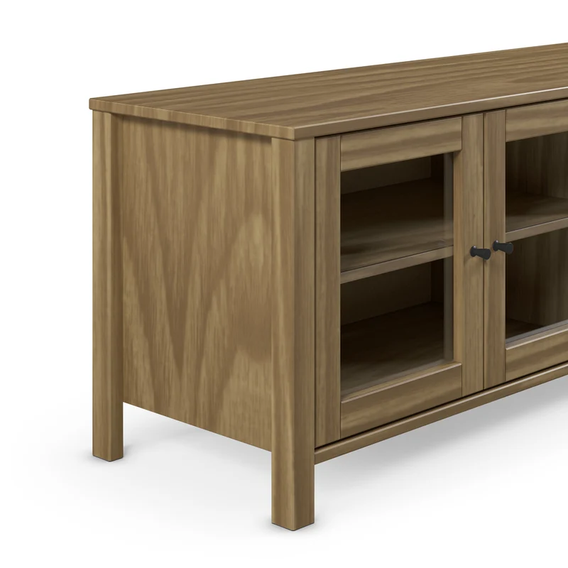 Mobile TV 4 ante in legno di pino Herity 150x50 cm
