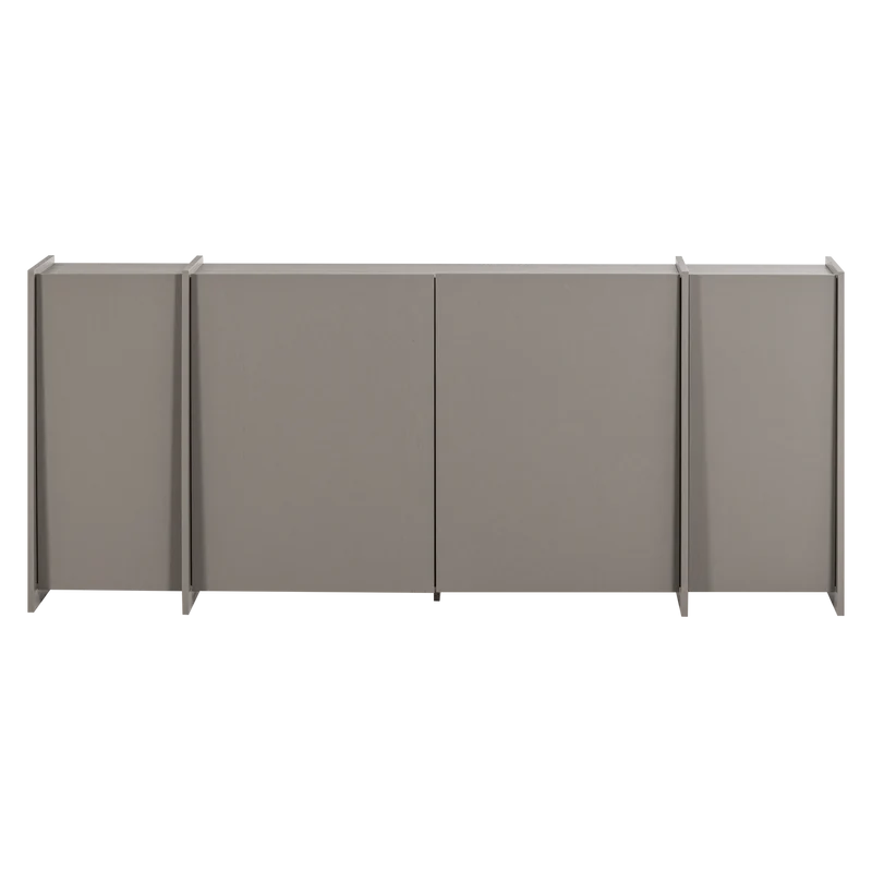 Madia 4 ante in legno di frassino Aske 200x85 cm