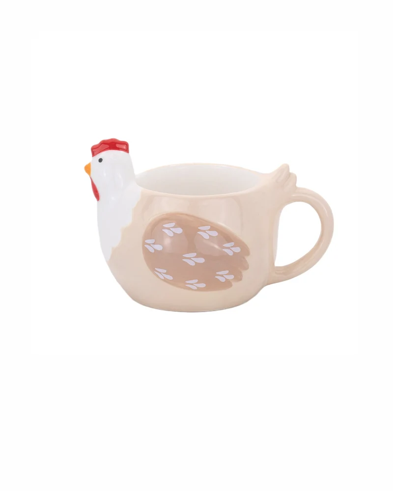 Tazza a forma di gallina