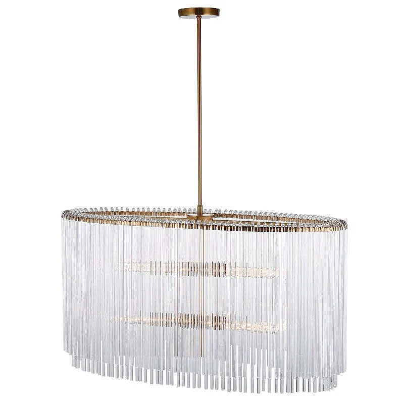 Hazenkamp Deckenleuchte 55x60x45cm Klarglas gold