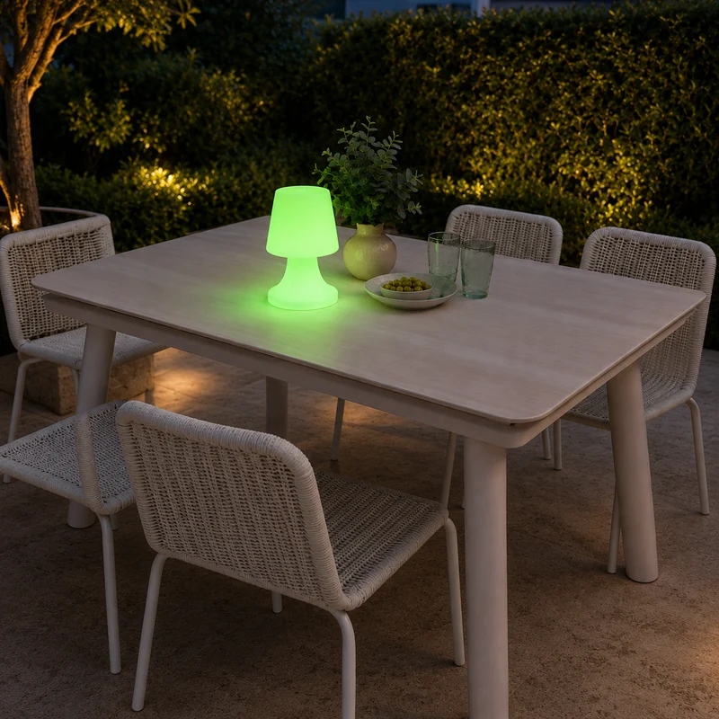 Lampada outdoor LED RGB multicolore a batterie H27 cm – Dokk