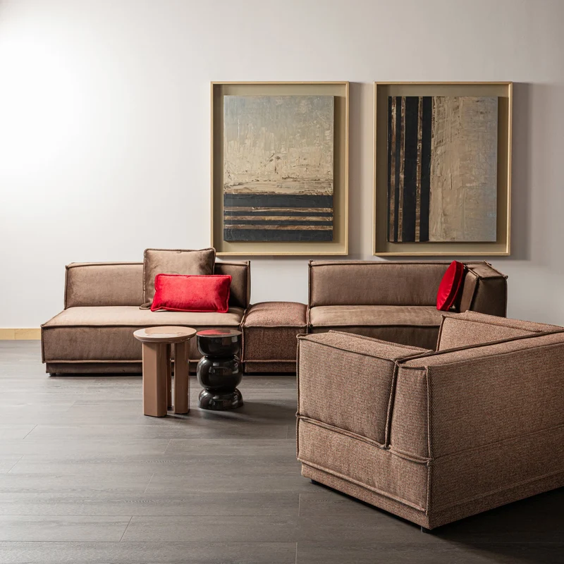 Tavolino con finitura lucida Hygge 40x50 cm