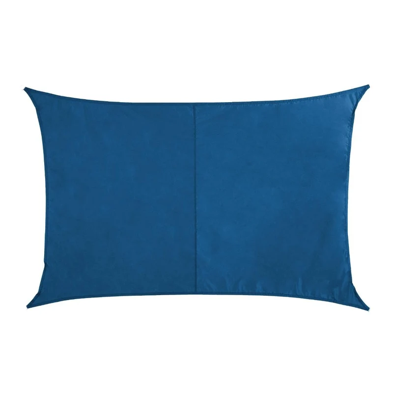Vela ombreggiante rettangolare in poliestere blu indigo 3x4 m – Curacao