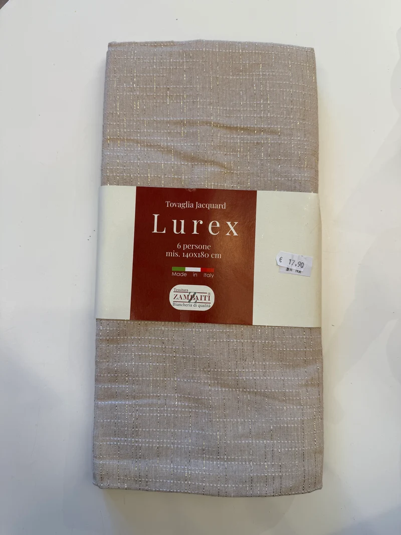 Lulù - Tovaglia Jacquard in lurex