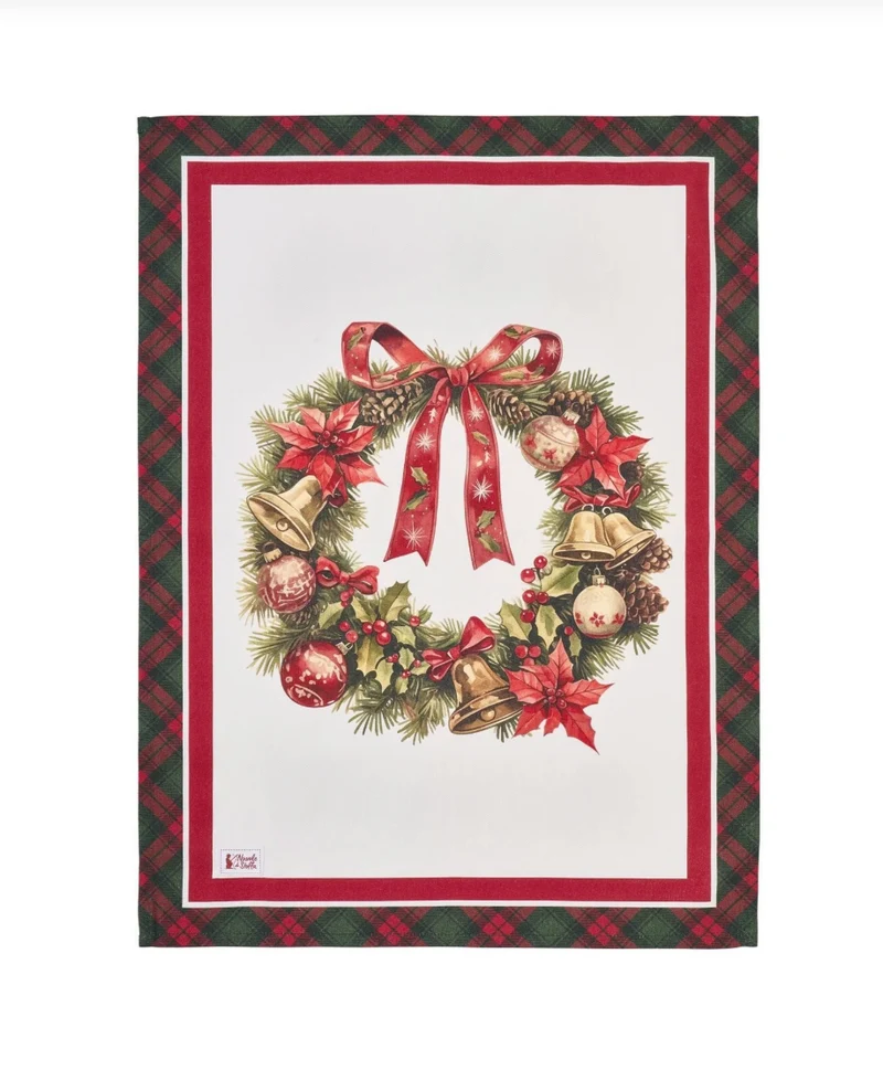 Strofinaccio in cotone - Christmas is coming
