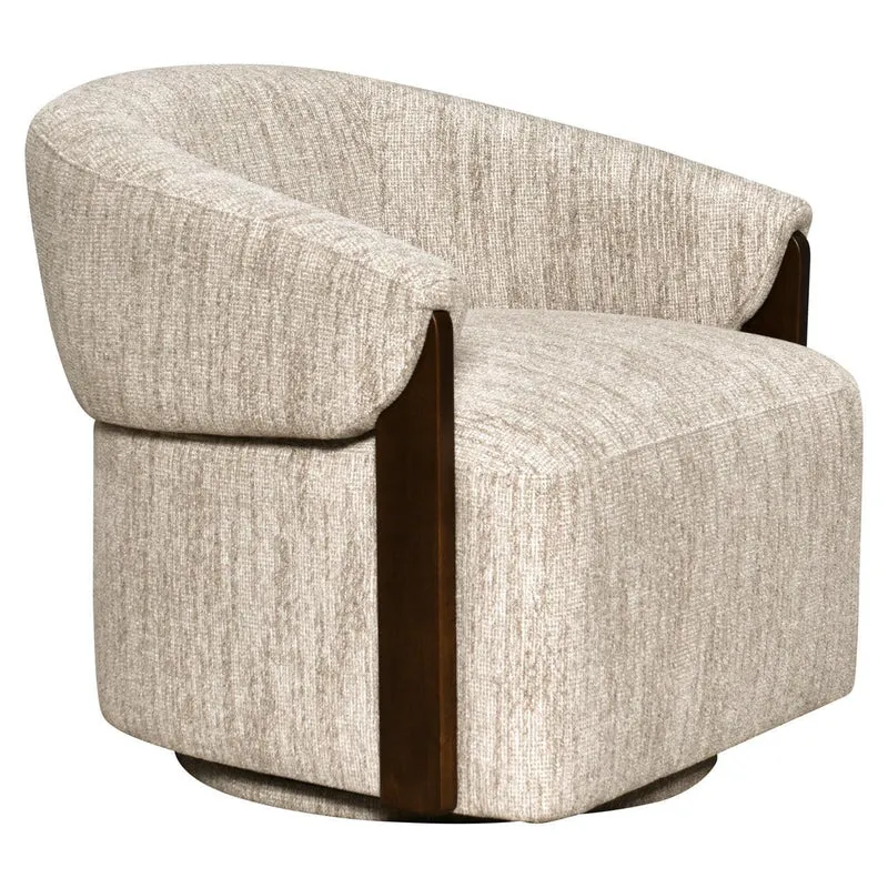 Richmond Interiors Lounge Stuhl Marina natural softweave swivel fire retardant