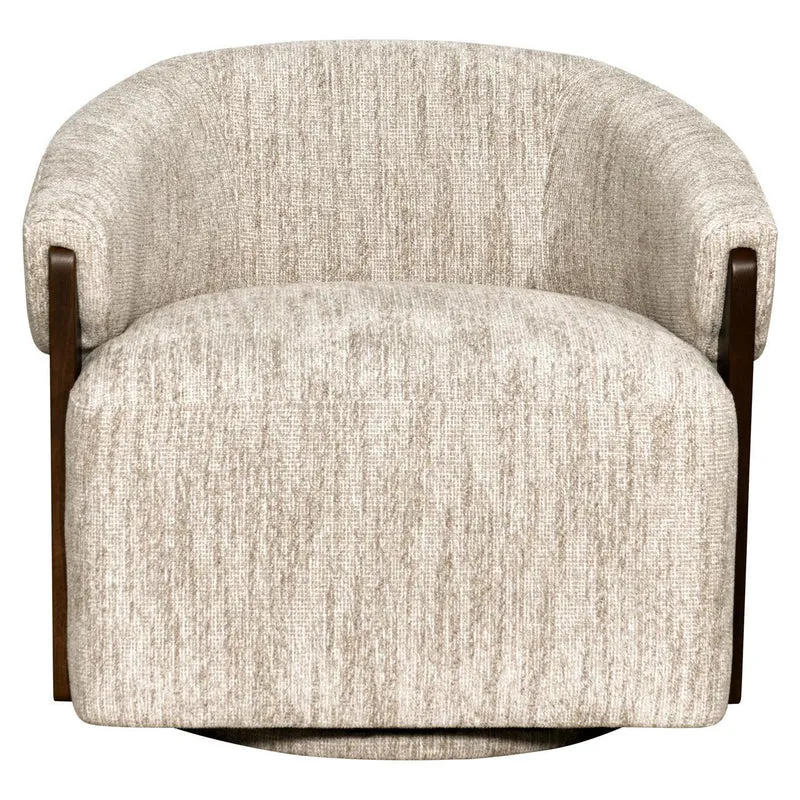 Richmond Interiors Lounge Stuhl Marina natural softweave swivel fire retardant