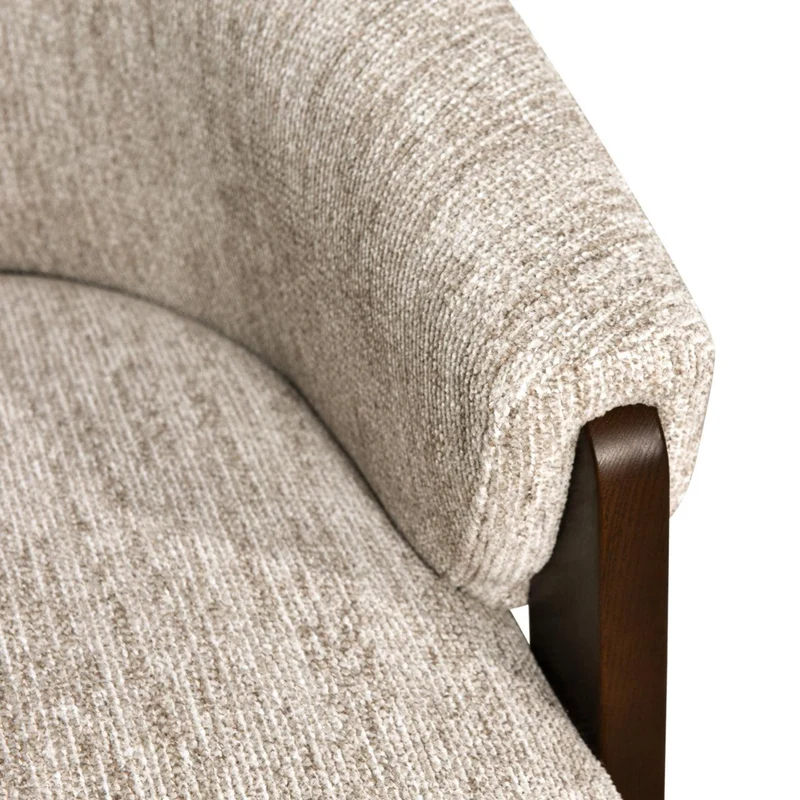 Richmond Interiors Lounge Stuhl Marina natural softweave swivel fire retardant