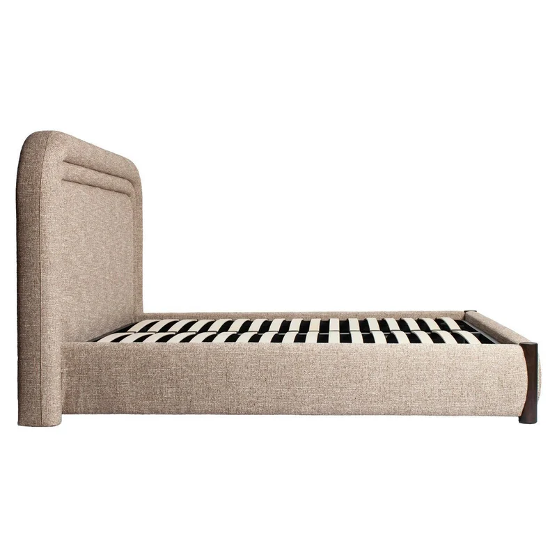 Richmond Interiors Bett Citadel sand tweed 160x200 (mattress size (excl.))