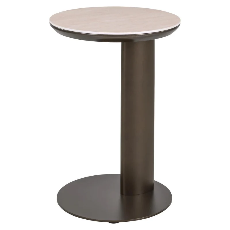 Richmond Interiors Sofabeistelltisch Ritz brown