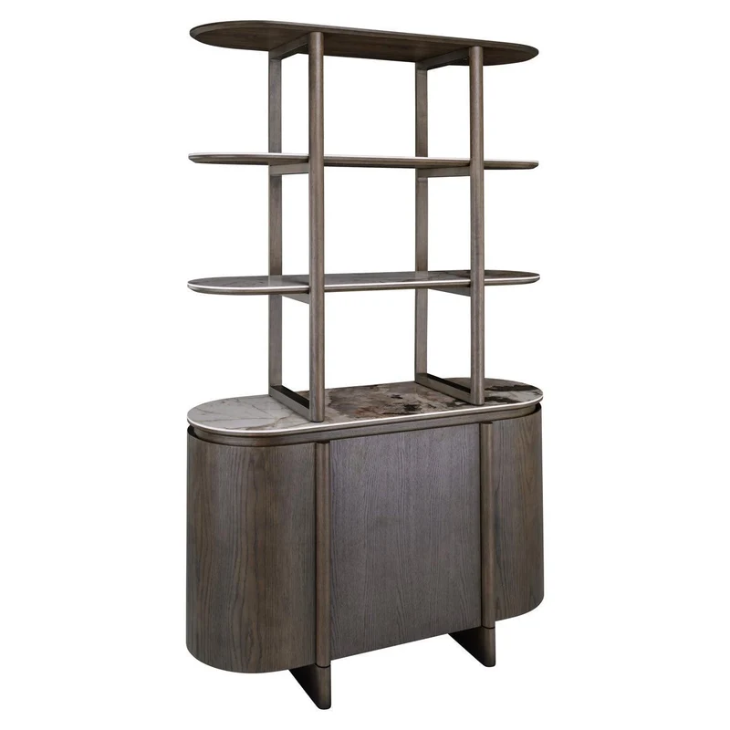 Richmond Interiors Vitrine Langford brown