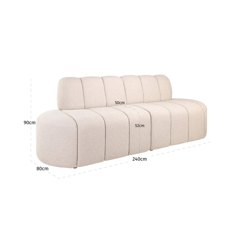 Richmond Interiors Sitzbank Landmark lodge desert straight (Set of 2)