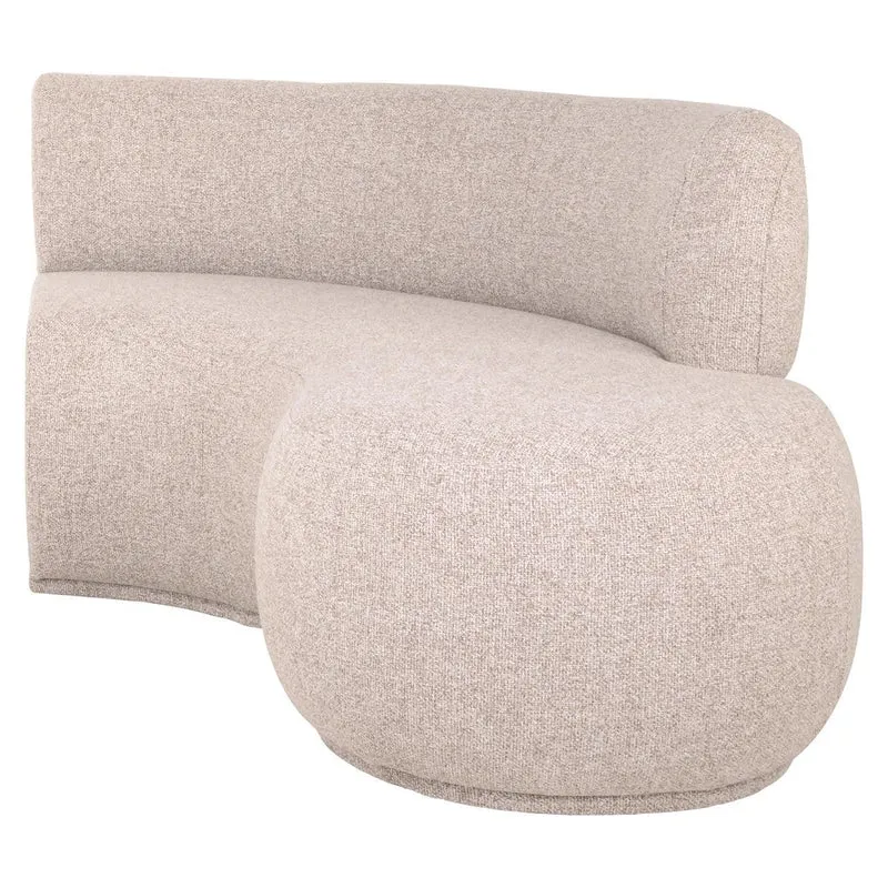 Richmond Interiors Sitzbank Sorrobon cayenne ecru open end right round