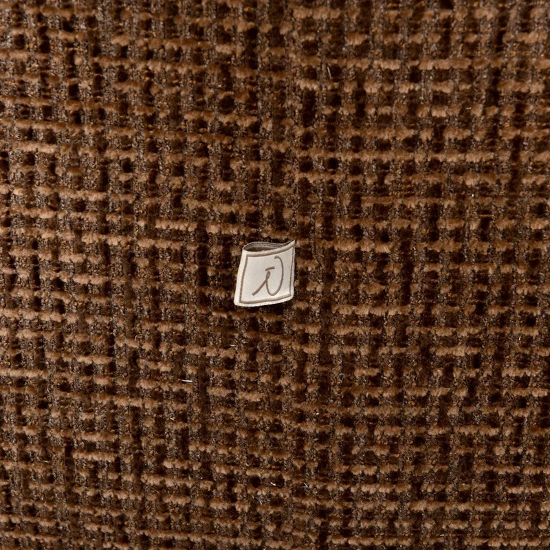 Richmond Interiors Lounge Stuhl Marina brown blockweave swivel fire retardant
