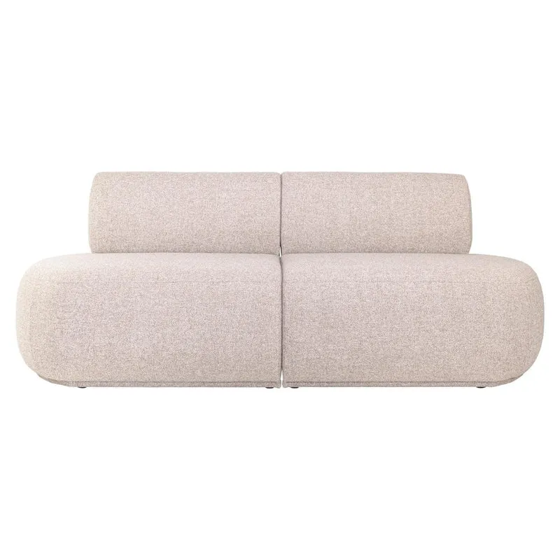 Richmond Interiors Sitzbank Sorrobon cayenne brown straight (Set of 2)
