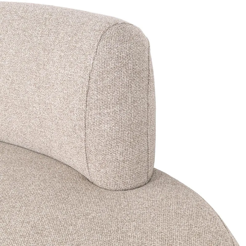 Richmond Interiors Sitzbank Sorrobon cayenne brown round (Set of 2)