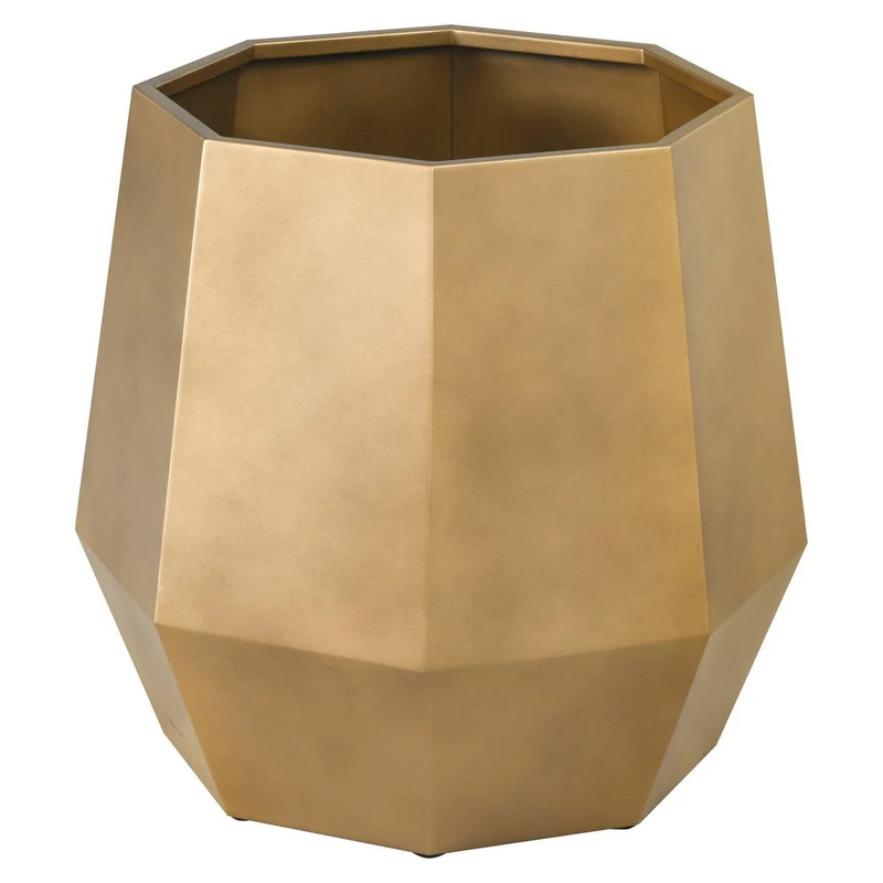Richmond Interiors Pflanzgefäß Axis bronze gold medium