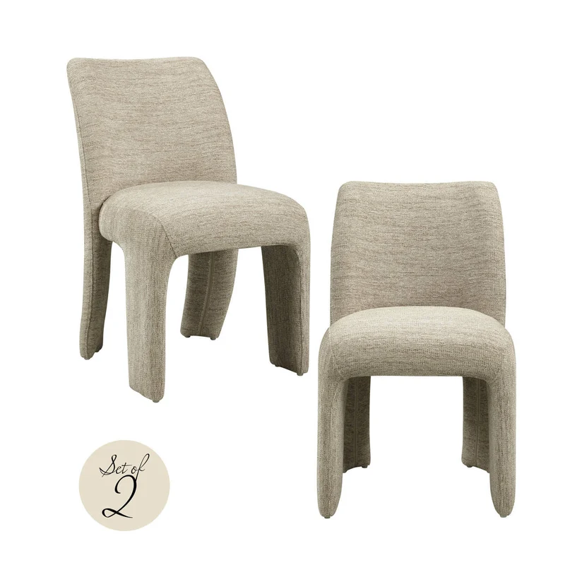 Richmond Interiors Esszimmerstuhl Maya natural softweave (Set of 2)