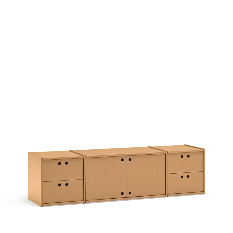 Mobile TV 2 ante 4 cassetti Lully 157x42 cm
