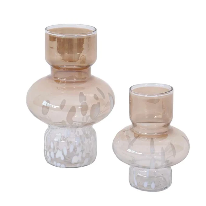 Vaso in vetro Fiona Brown - Due Misure