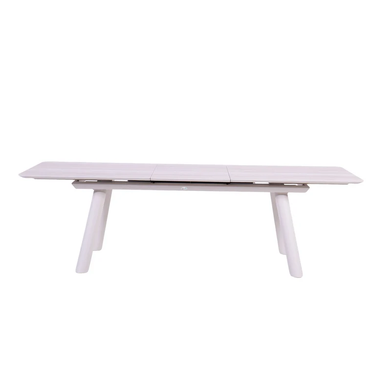 Tavolo da giardino in alluminio allungabile da 200 a 260 cm – Mary
