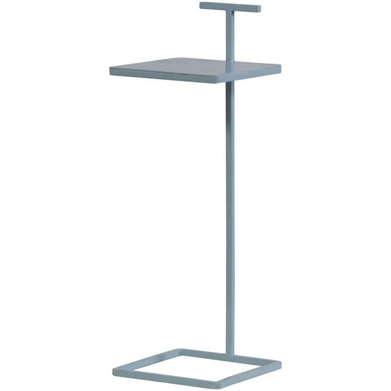 Set di 2 tavolini in metallo Tesy 64x22 cm