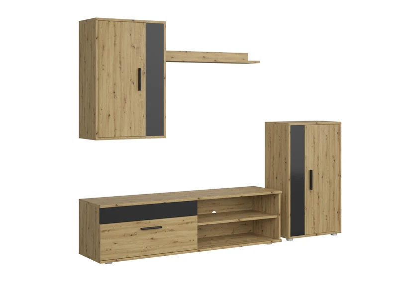 Parete attrezzata - set di 4 elementi Benson
