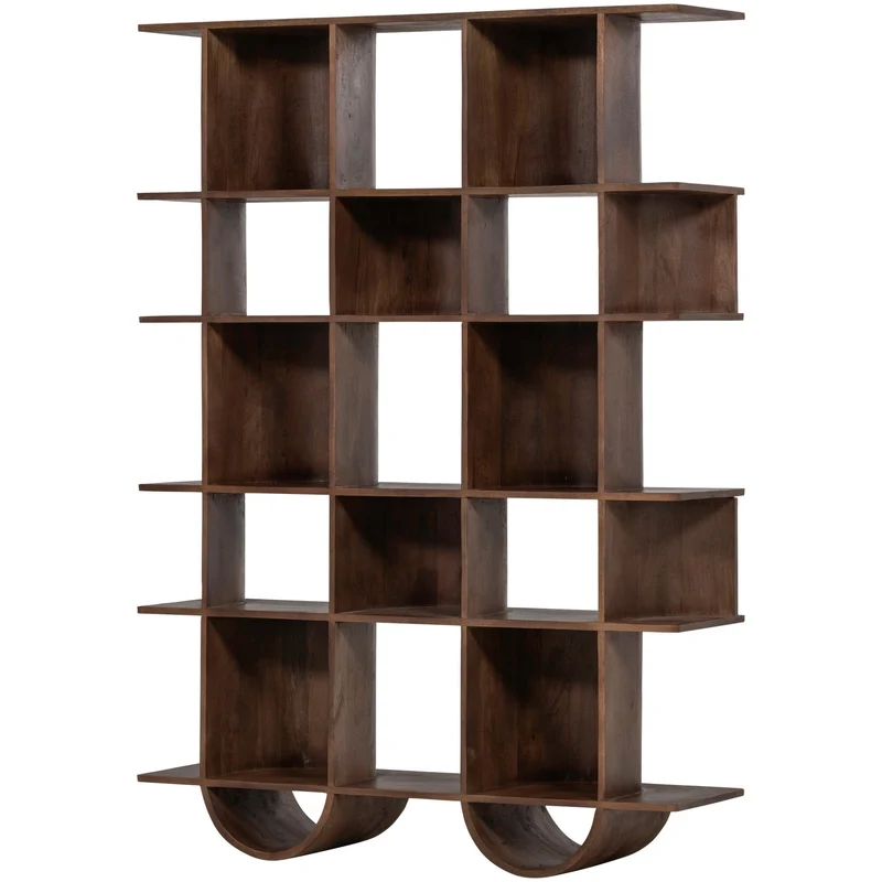Libreria a giorno in legno di mango Sinne 180x130 cm