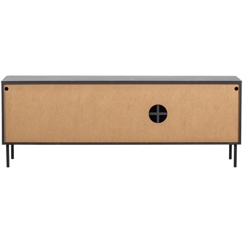 Mobile TV 3 ante in legno di pino Gunnar 154x56 cm