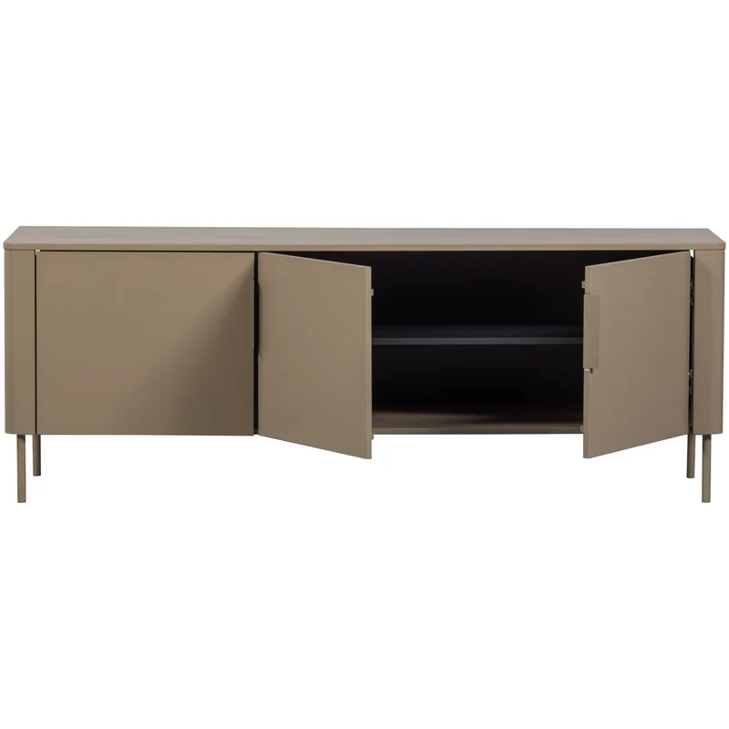 Mobile TV 3 ante in legno di pino Gunnar 154x56 cm