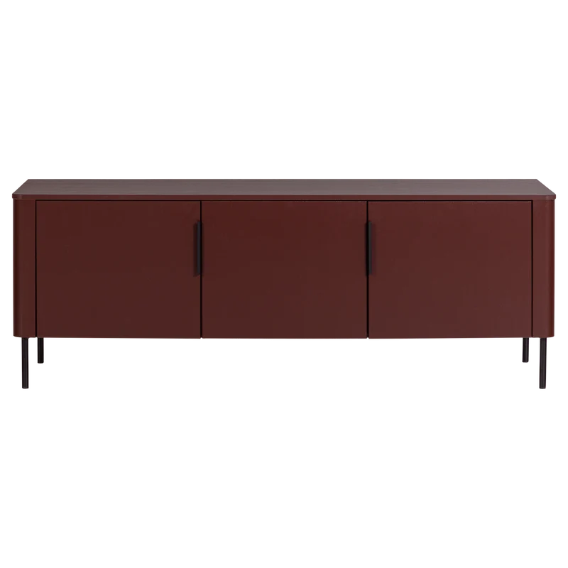 Mobile TV 3 ante in legno di pino Gunnar 154x56 cm