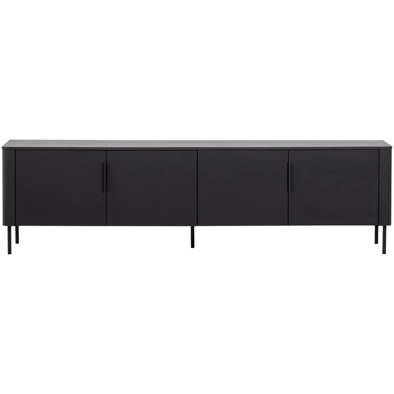 Mobile TV 4 ante in legno di pino Gunnar 200x56 cm