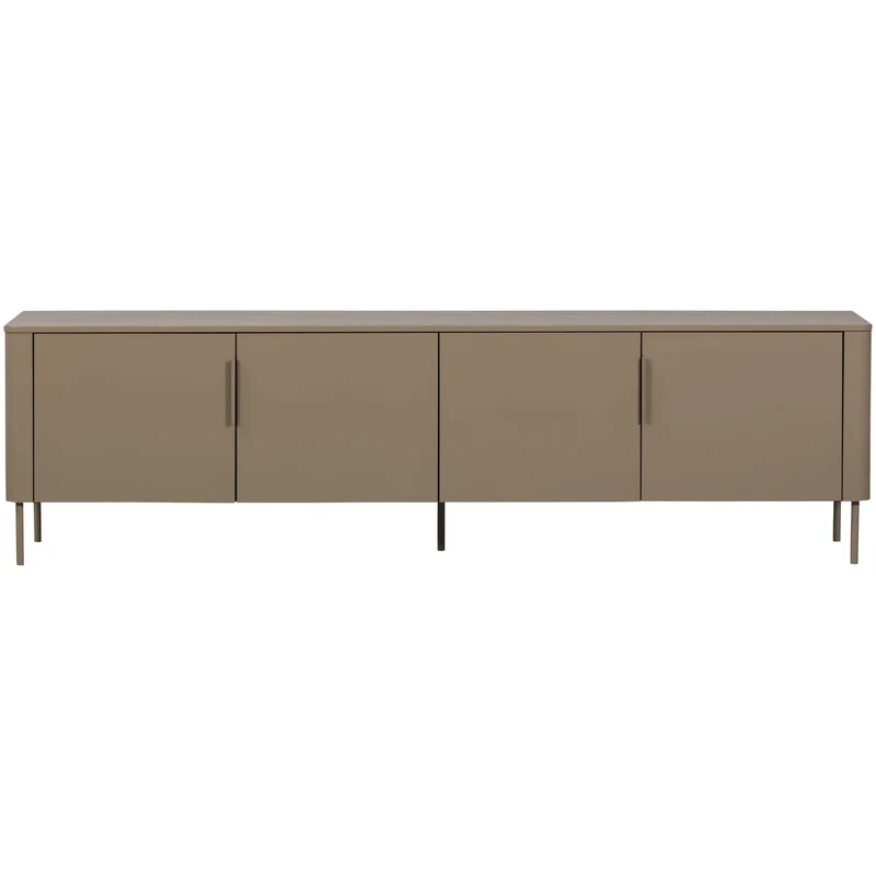 Mobile TV 4 ante in legno di pino Gunnar 200x56 cm