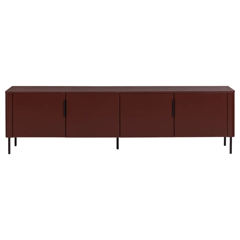 Mobile TV 4 ante in legno di pino Gunnar 200x56 cm