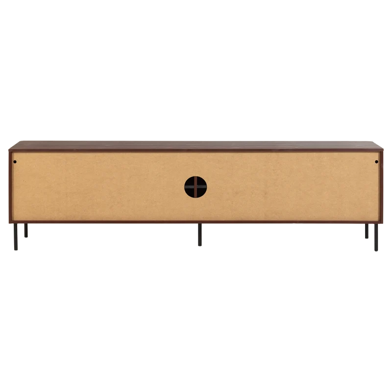 Mobile TV 4 ante in legno di pino Gunnar 200x56 cm