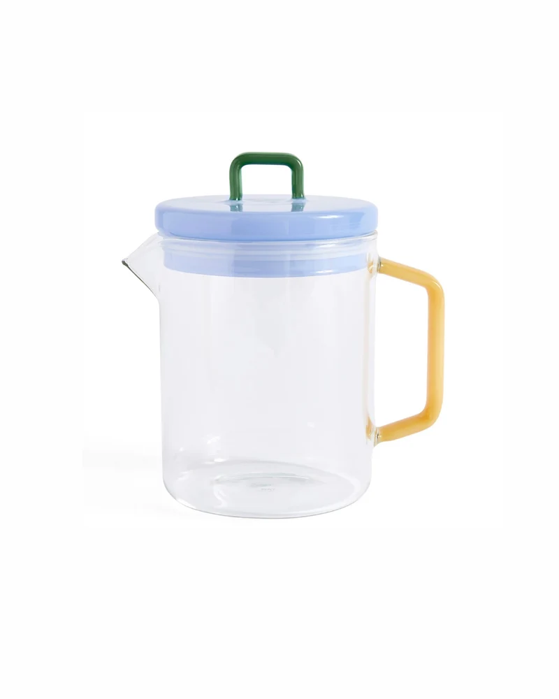 Brew Pot - Jade / Light Blue