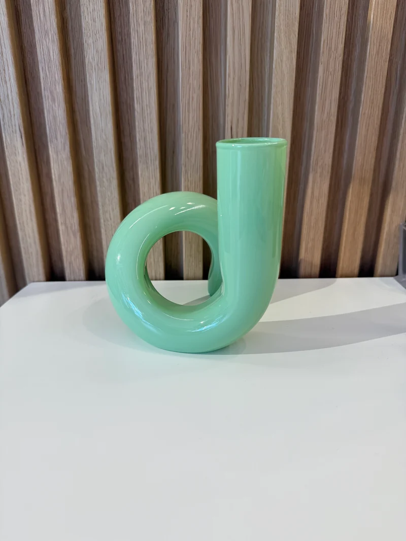Vaso in vetro - Spring verde