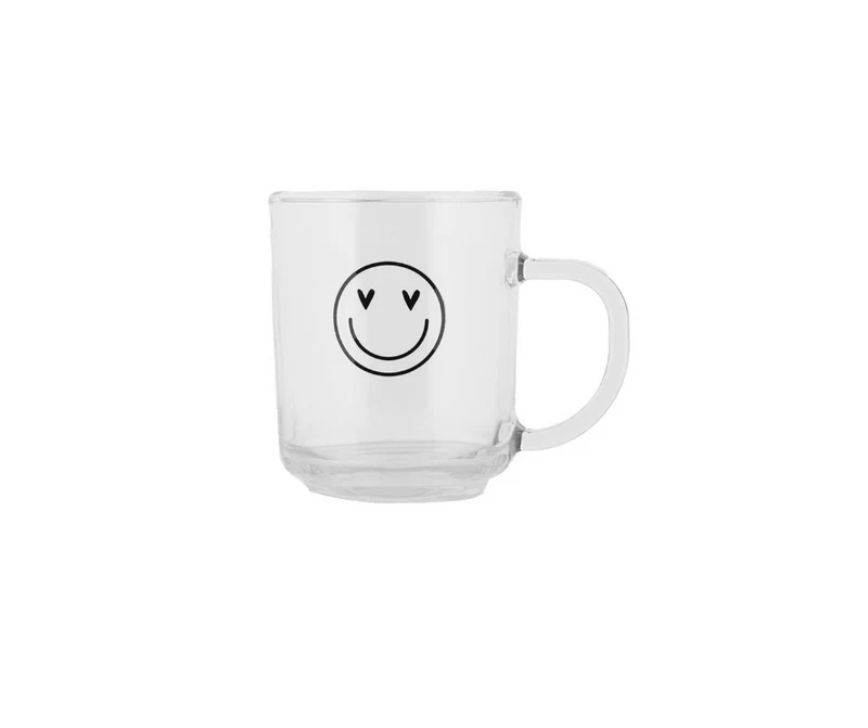Tazza in vetro - Lovely smile