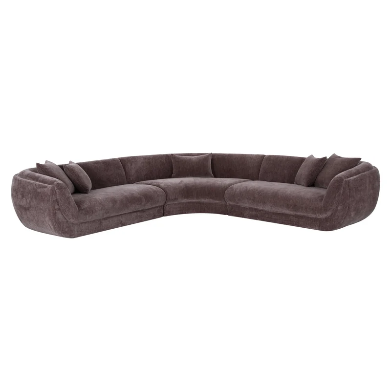Richmond Interiors Sofa Gianelle Be straight dark brown