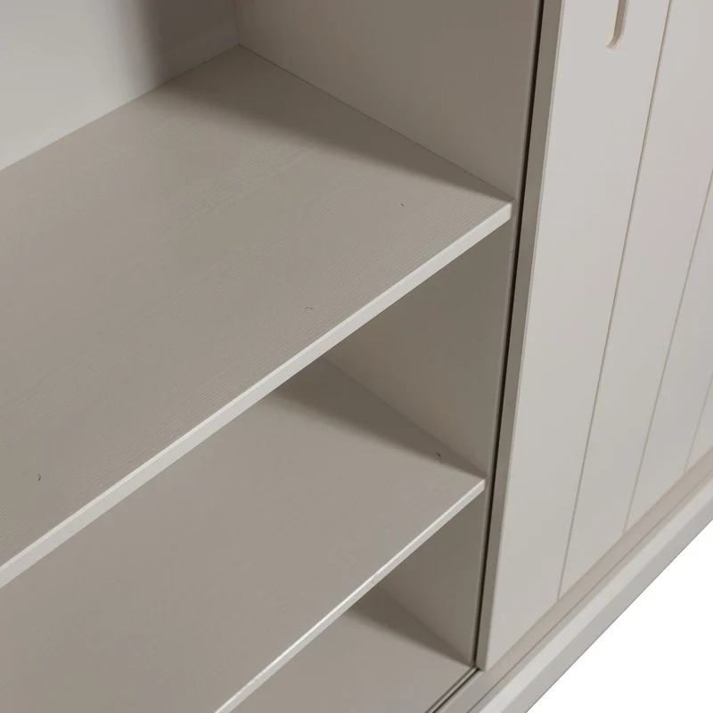 Credenza 2 ante 2 cassetti in legno di pino Mila 200x120 cm