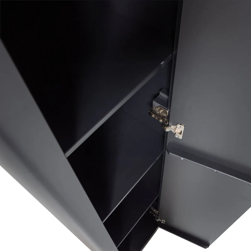 Credenza 1 anta in legno di pino Gunnar 45x217 cm