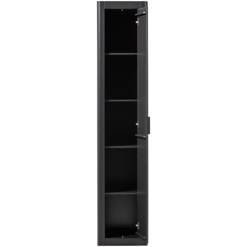Credenza 1 anta in legno di pino Gunnar 45x217 cm
