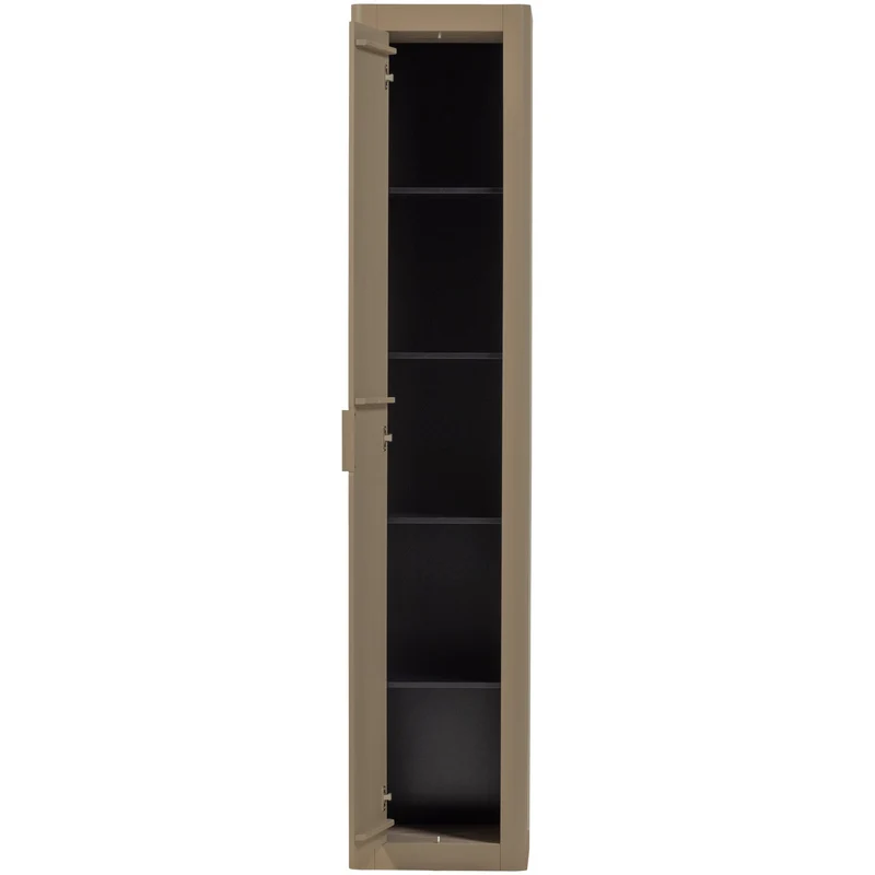 Credenza 1 anta in legno di pino Gunnar 45x217 cm