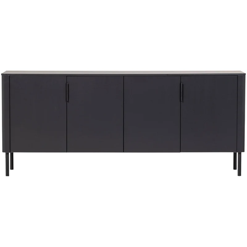 Madia 4 ante in legno di pino Gunnar 201x85 cm