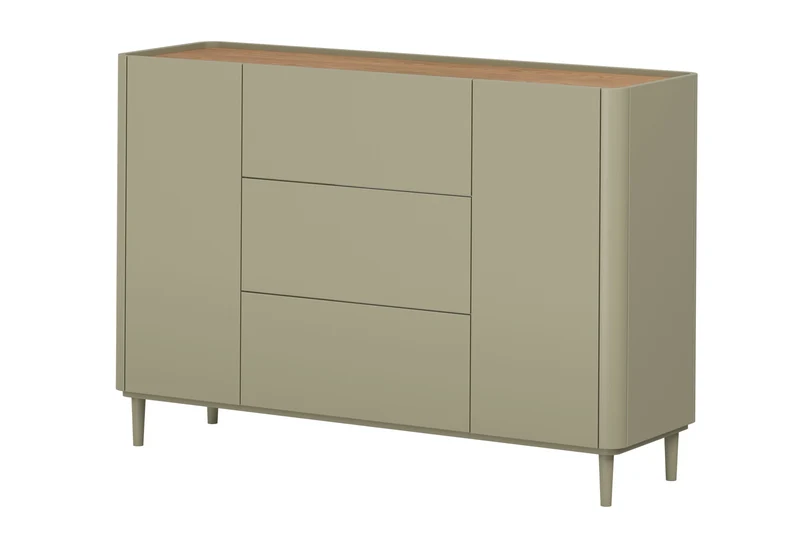Madia 2 ante 3 cassetti Elivo 48x150 cm