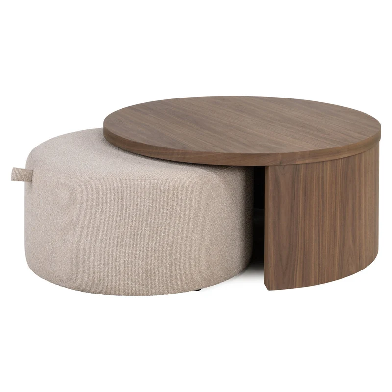 Richmond Interiors Couchtisch Windsor walnut (Set of 2)